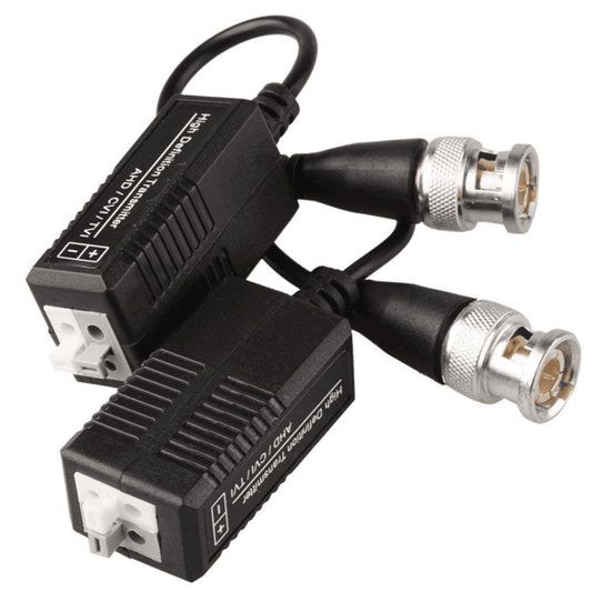CCTV Passive Video Balun Transmitter & Transceiver for 1080P DVR Systems