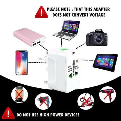 Travel Universal Adapter with LED and Child Safety Shutter-Universal Socket