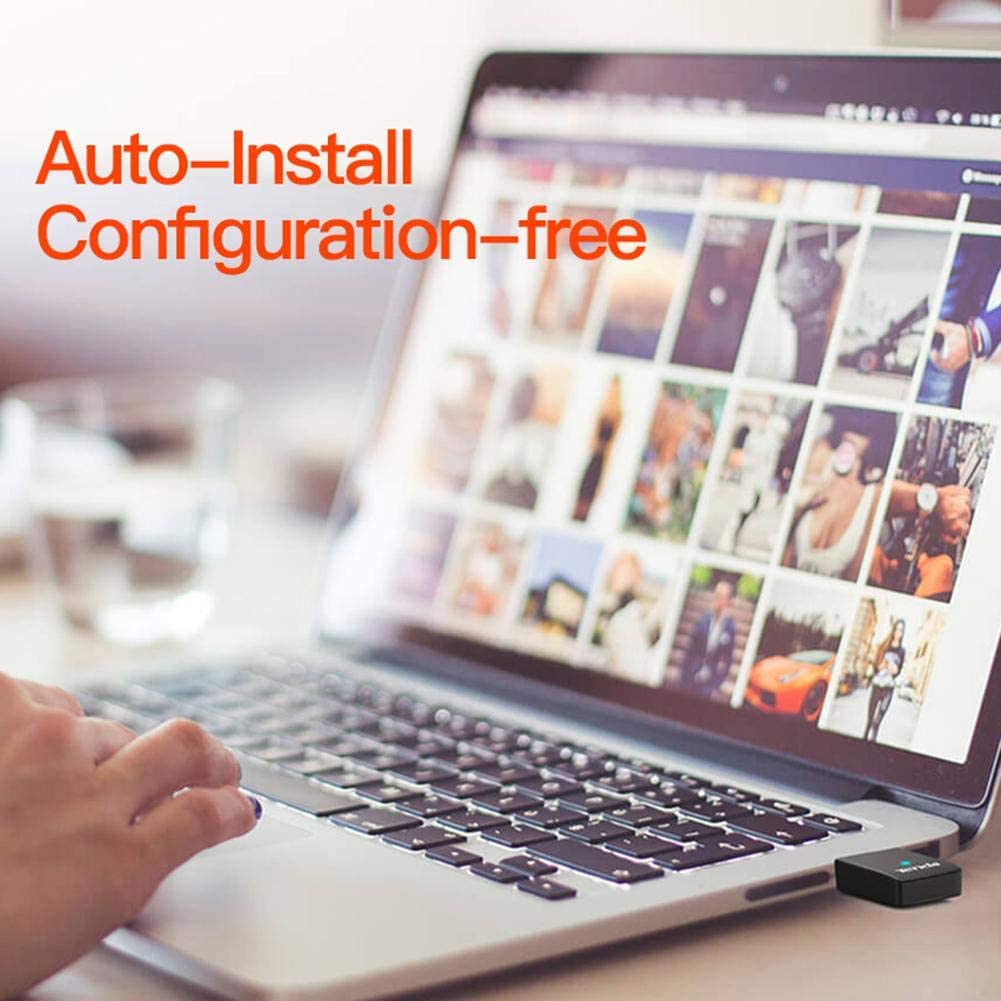 Tenda U9 AC650 Dual Band Wireless USB Adapter(Black)