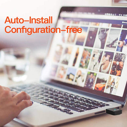 Tenda U9 AC650 Dual Band Wireless USB Adapter(Black)