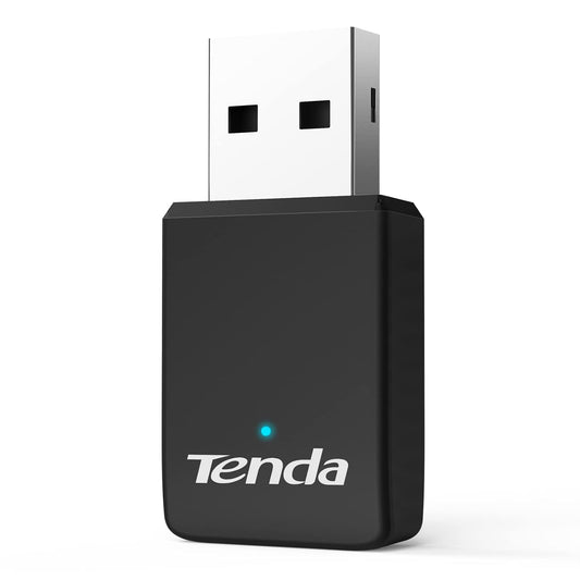 Tenda U9 AC650 Dual Band Wireless USB Adapter(Black)