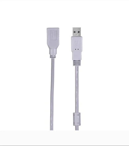 USB 2.0 Extension Cable For Printer 1.5 Mtr (Grey)