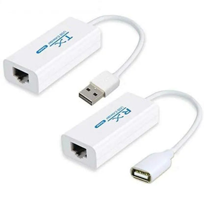USB LAN Extender RJ45 | 200M LAN Repeater for USB Cameras, Printers, Keyboard & Mouse