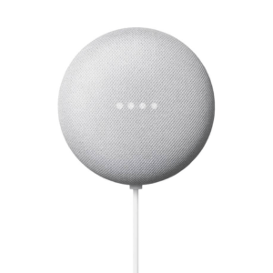 Google Nest Mini 2nd Gen Smart Voice Activated Speaker (Chalk)