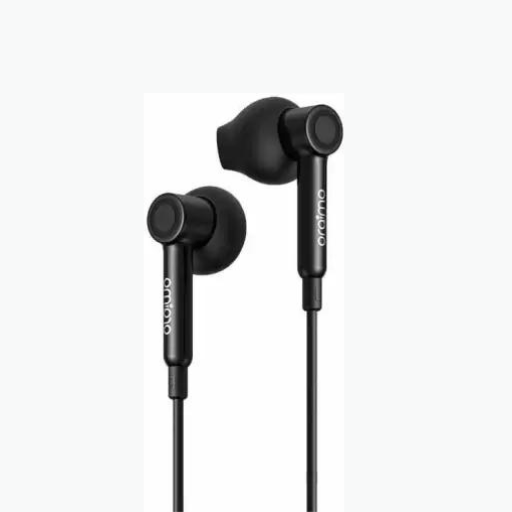 ORAIMO OEP-E25 THOR Exceptional sound half-in earphone with mic Wired Headset (Black, In the Ear)