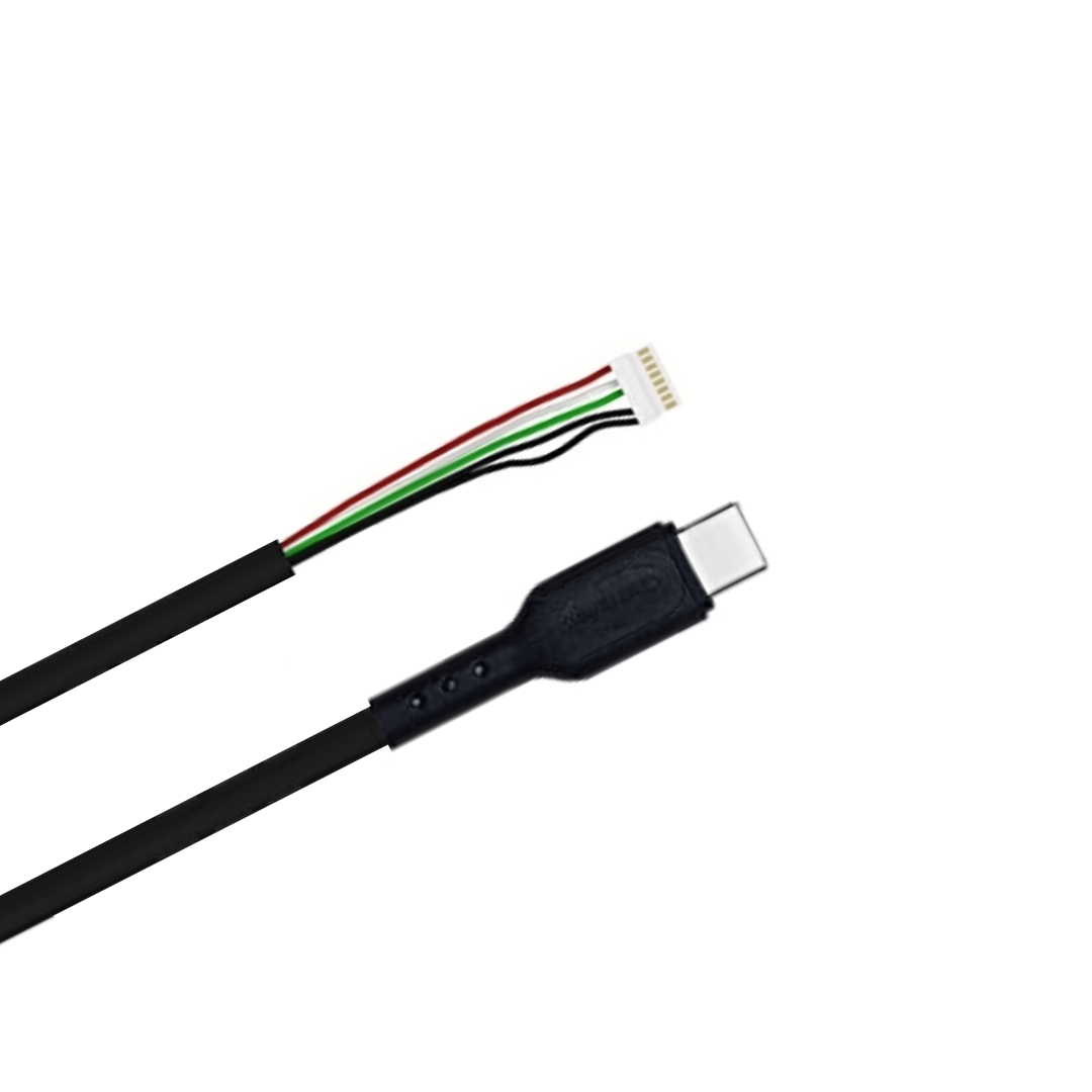 Champion Morpho Type-C Data Cable for Fingerprint Scanner Biometric (Black)