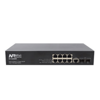 NPORT N1-9208W L2 Managed Gigabit Switch | 8 RJ45 Ports + 2 SFP Ports | 10/100/1000Mbps High-Speed Network Switch