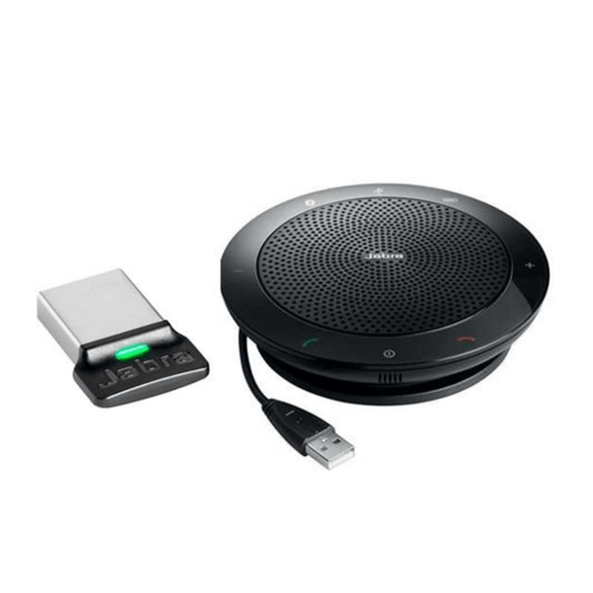 Jabra Speak 510+ UC 10 Watt Wireless Bluetooth Speaker (Black)
