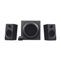 Logitech Z333 2.1 Speakers With Subwoofer Home Theatre, Black (Refurbished)