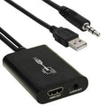 Usb 3.0 To Hdmi Hd Video Leader | Video Graphics Cable Adapter, for Laptop Computer, HDTV TV, Projector, with Audio Output Multiple Monitors
