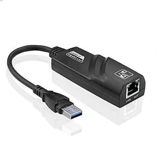 USB Lan 2.0 to Gigabit Ethernet LAN Adapter ,Converter Compatible for Nintendo Switch, MacBook, Mac Pro Mini, iMac, XPS, Surface Pro, Notebook, PC