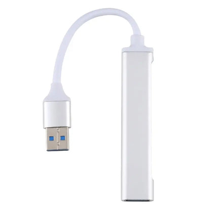 USB Hub 3.0 Slim 4 Port (Metal Body) | High Speed USB Hub with Aluminium Shell, Compatible for PC, MacBook, Mac Pro, Mac Mini