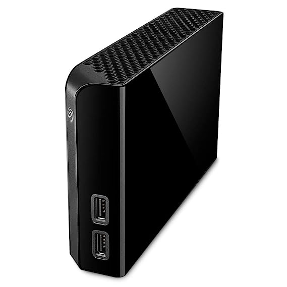 Seagate Backup Plus External HDD HUB - USB 3.0 Desktop Hard Drive with 2 USB Ports for Windows and Mac
