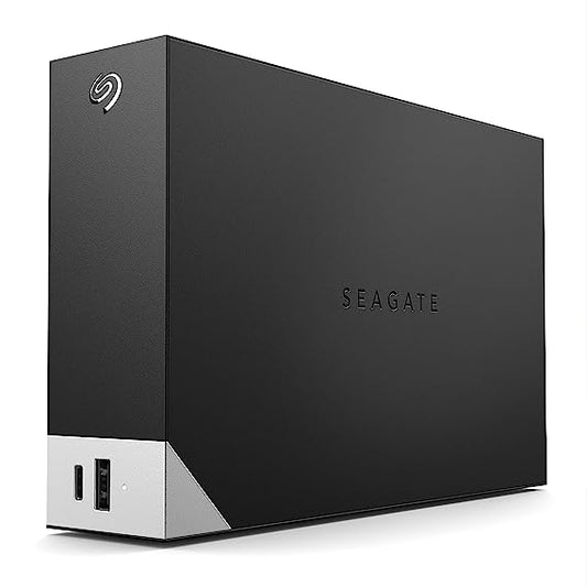 Seagate One Touch Desktop External HDD HUB USB-C & USB 3.0 Port for Computer PC Laptop Mac
