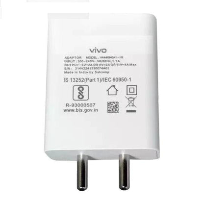 Vivo 18W QC Mobile Adapter | BIS Certified Quick Charge| Compatible for Smartphones, TWS, Gaming Console, Power Banks (White)
