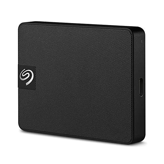 Seagate Expansion External SSD up to 1000 MB/s USB-C and USB 3.0 Portable Solid State Drive for PC, Laptop and Mac