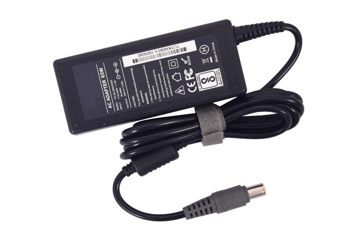 Lappy Power Laptop Adapter 65W 20V - 3.25A For Lenovo (Pin Size 7.9*5.5mm) - Compatible