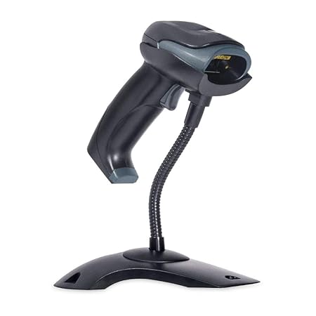 FINGERS Quickscan WL2 Barcode Scanner with Quickscan Technology (Black)