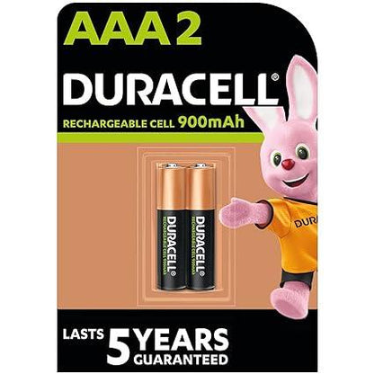 Duracell Rechargeable AAA 900mAh Batteries