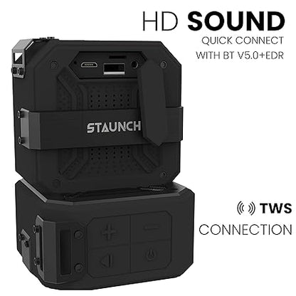 Staunch Thunder 600 6 Watt Truly Wireless Bluetooth Speaker (Black)