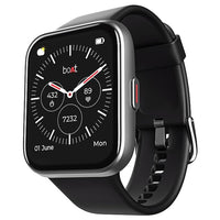 boAt Xtend Talk Smart Watch with Advanced Dedicated Bluetooth Calling Chip, Built-in Alexa, 1.69" HD Display (Black)