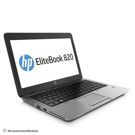 HP EliteBook 820 G1 Intel Core i5 4th Gen 8GB Ram, 500GB Hard Drive 31.7cm (12.5 Inches) ,Windows 10 Pro (Refurbished)