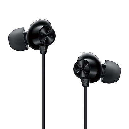 OnePlus Nord Wired Earphones with mic, 3.5mm Audio Jack, Enhanced bass with 9.2mm Dynamic Drivers (Black)