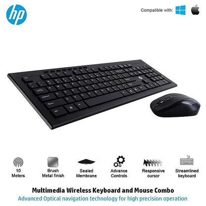HP Wireless Keyboard & Mouse Combo HP 440+891 (Black)