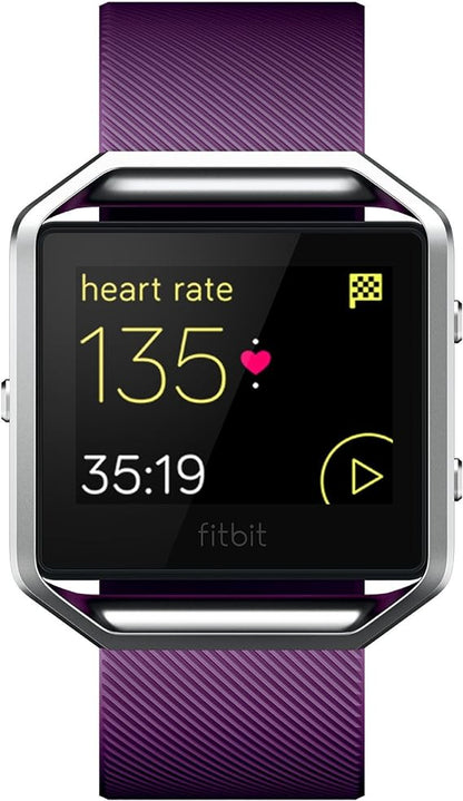 Fitbit Blaze Smart Fitness Watch,Time Display, Plum, Small 13.9cm X 17.0cm (5.5 - 6.7 inch)- Purple
