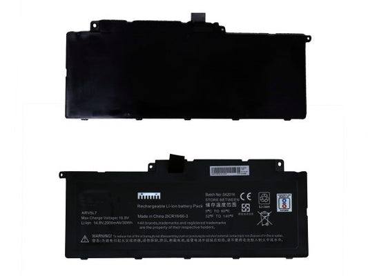 Lappy Power Laptop Battery For Dell Inspiron F7HVR 15 7537 7737 7746, 14.8V 4 Cells 58Wh Compatible