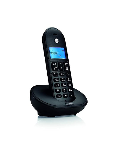 Motorola T101l Cordless Landline Phone (Black)