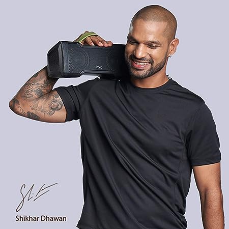 boAt Stone 1000 14W Bluetooth Speaker with 8 Hours Playback, Bluetooth v5.0 & IPX5 (Black)