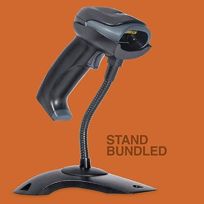 FINGERS Quickscan WL2 Barcode Scanner with Quickscan Technology (Black)