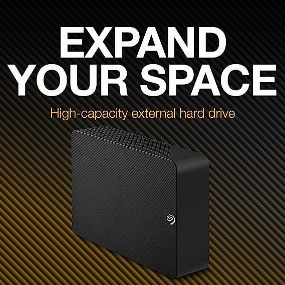 Seagate Expansion 14TB Desktop External HDD - 3.5 " Portable Hard Drive for Windows and Mac