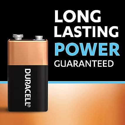 Duracell Ultra Alkaline 9V Battery, 2 Pcs