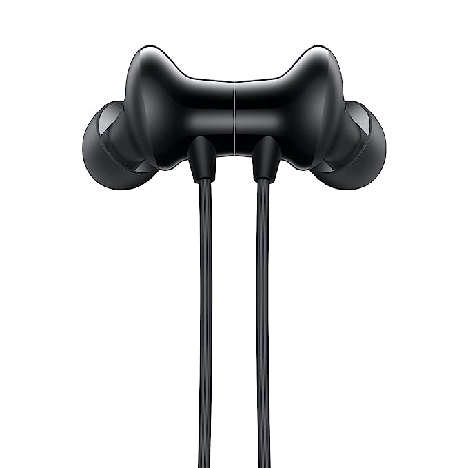 OnePlus Nord Wired Earphones with mic, 3.5mm Audio Jack, Enhanced bass with 9.2mm Dynamic Drivers (Black)
