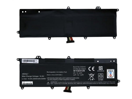 Lappy Power Laptop Battery For ASUS X202 / X201, 7.4V 2 Cells 2000mAh Compatible