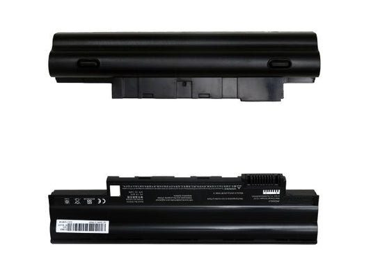 Lappy Power Laptop Battery For Acer One D 260 Black , 11.1V 6 Cells 4400mAh Compatible