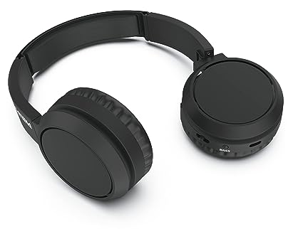 Philips Audio TAH4205XTBK/00 Bluetooth 5.0, Bass Booster, Upto 29H Playtime, 32mm Driver On Ear Headphones With Mic (Black)