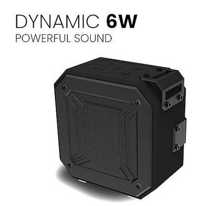 Staunch Thunder 600 6 Watt Truly Wireless Bluetooth Speaker (Black)