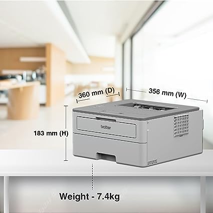 Brother HL-B2000D Mono Laser Printer with Auto Duplex Printing (Toner Box Technology)