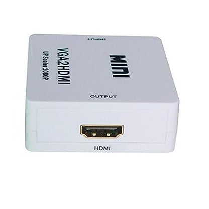 Mini VGA to HDMI Adapter Full HD1080P HDTV Video for PC Laptop Converter