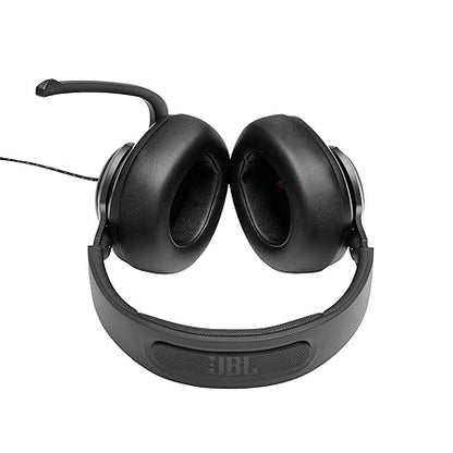 JBL Quantum 200 Wired Over-Ear Gaming Headphones (Black)