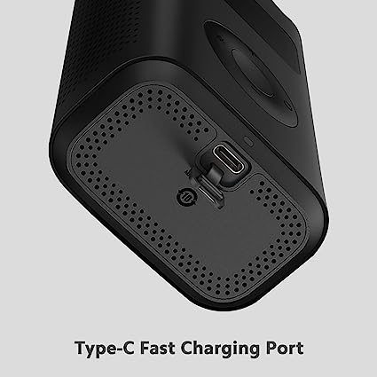 Xiaomi 150 PSI Portable Electric Tyre Air Pump for Car & Bike | Digital Display | 5 Air Fill Modes | LED Light |Type C (Black)
