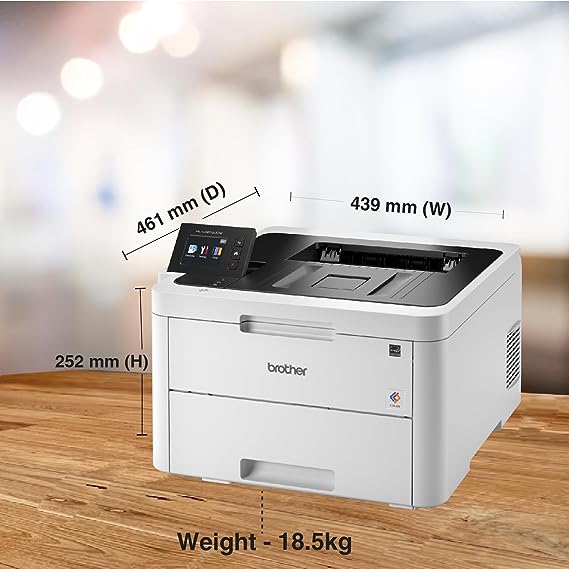 Brother HL-L3270CDW Wireless Colour LED Printer with Duplex and Wireless Technology