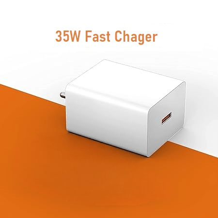 Champion 35W Fast Charger | Wall Adapter For Smart Phones (White)