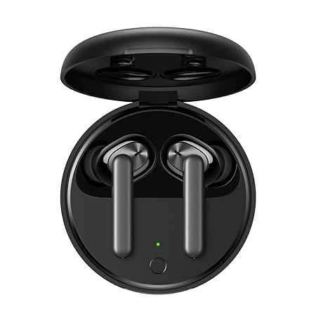 Oppo Enco W31 Bluetooth Wireless Earphones with Mic, AI-Powered Noise Reduction During Calls, Long Battery Life (Refurbished)