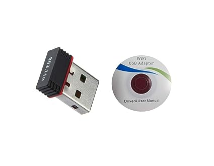 USB WiFi Adapter for PC, Nano Wireless Network for Desktop, Laptop and Notebook Mini WiFi Dongle