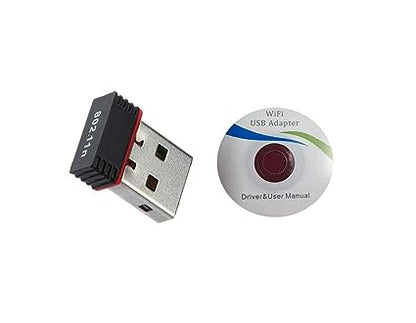 USB WiFi Adapter for PC, Nano Wireless Network for Desktop, Laptop and Notebook Mini WiFi Dongle