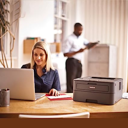 Brother HL-L2321D Single-Function Monochrome Laser Printer with Auto Duplex Printing